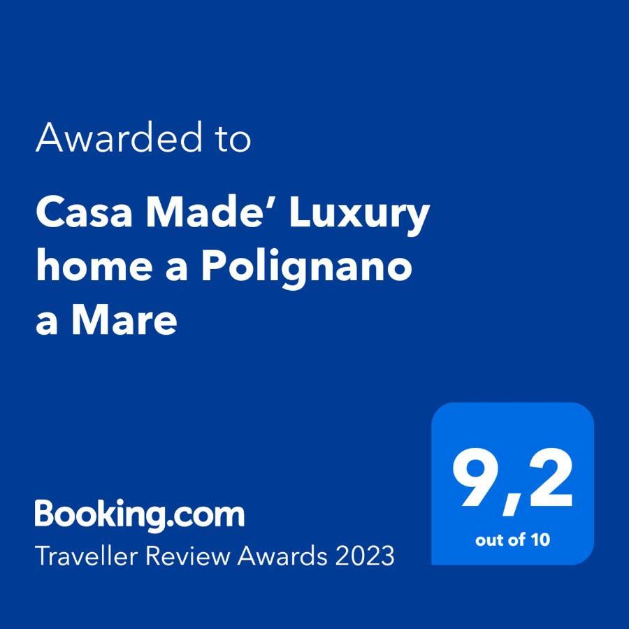 Casa Made’ Luxury home a Polignano a Mare Esterno foto